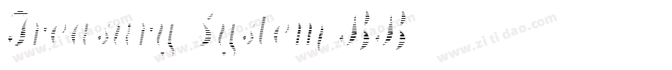 Treasury System BB字体转换